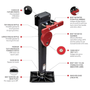 BOS 600MM STABILISER LEGS PAIR (440-061)