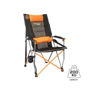 YAMBA SOLID ARM LUMBAR CHAIR.