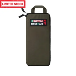 SURVIVAL SLIMLINE FIRST AID KIT, OLIVE GREEN